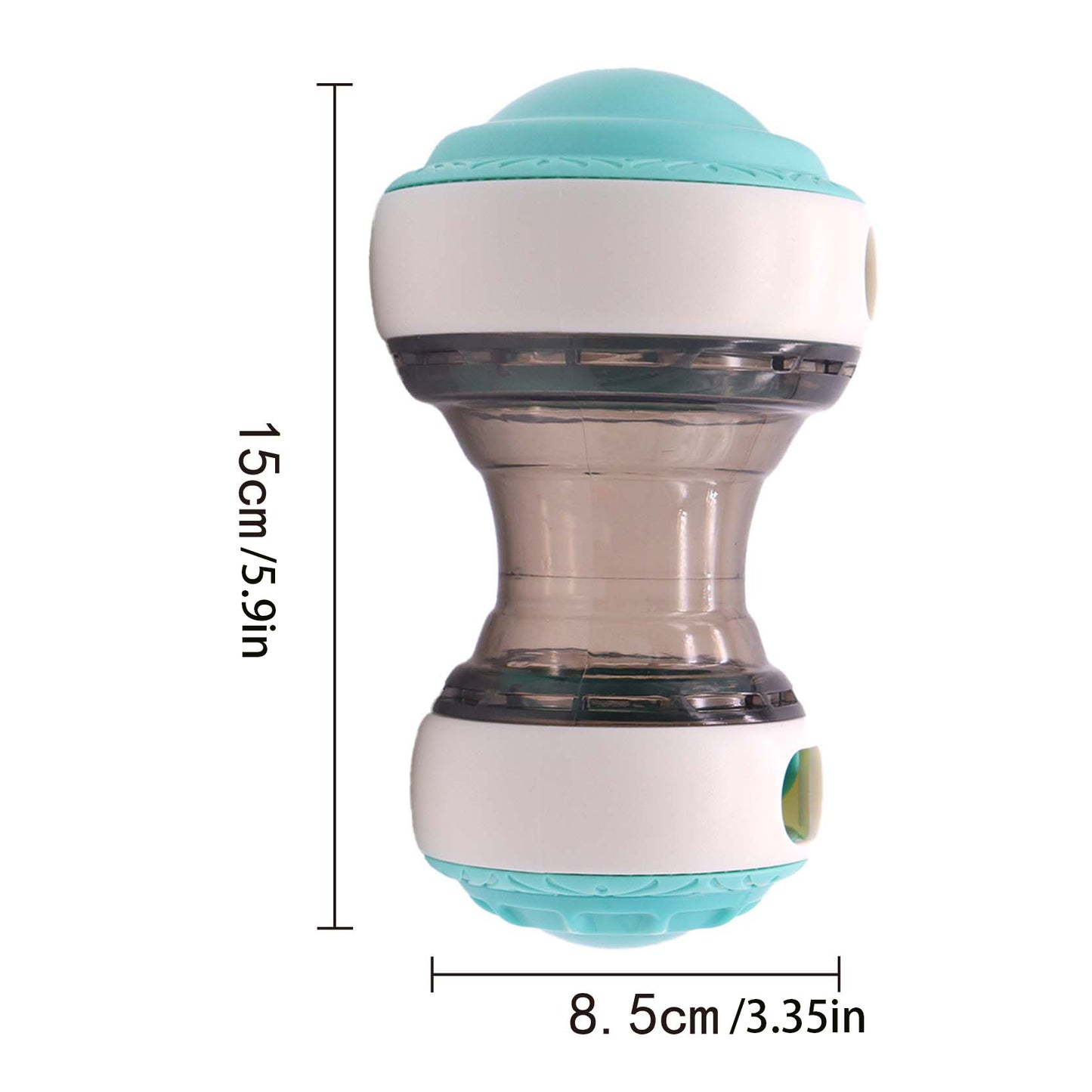 Interactive Rolling Treat Dispenser & Puzzle Toy for Dogs