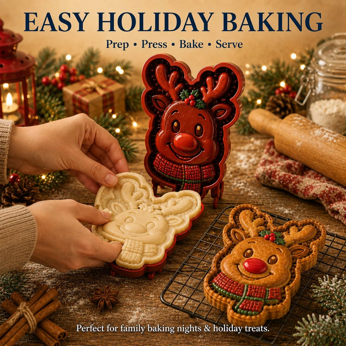 🔥🔥All set boxes Only $5.62 Last Day Promotion!✨ 🎄16-Design Christmas Mini Pie Mold Collection 🥧