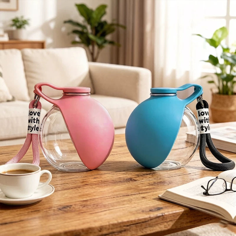Portable Pet Water Bottle with Carry Handle