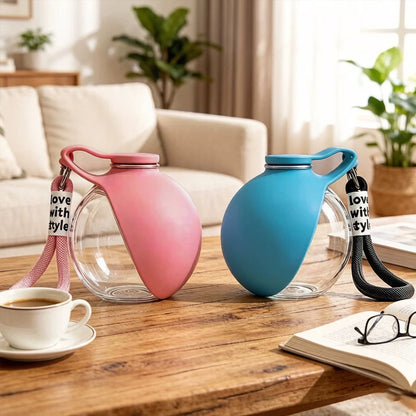 Portable Pet Water Bottle with Carry Handle