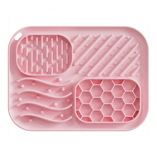 Multi-Texture Slow Feeder & Lick Mat for Dogs & Cats