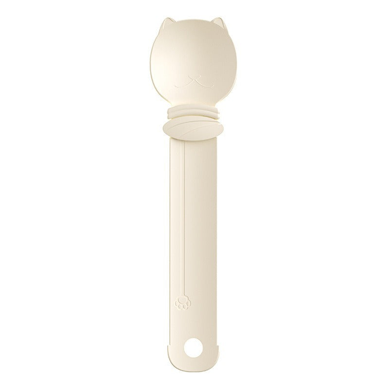 Cat Treat Squeezer Feeding Spoon – Mess-Free Lickable Snack Dispenser