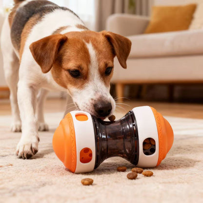 Interactive Rolling Treat Dispenser & Puzzle Toy for Dogs