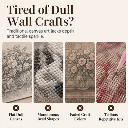 🔥Whispering Room Diamond Art Kit ✨🖼️Mindful Craft for Calm Evenings🌿